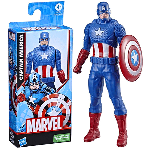 Hasbro Marvel Superhelte Kaptajn Amerika figur 15 cm