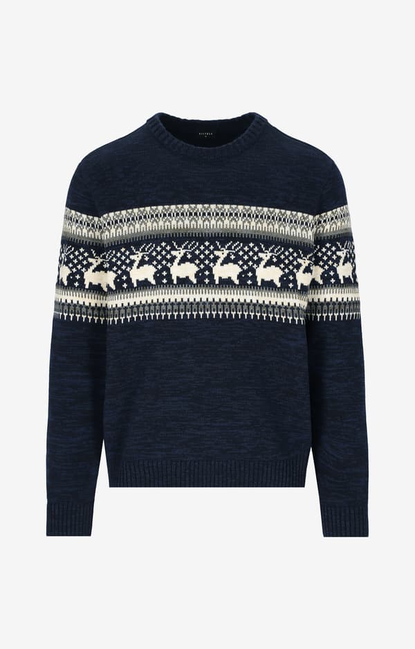 Julemønster sweater XXL