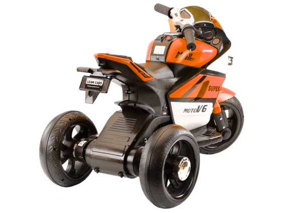 Børnetrecykel HT-5188 LED-lys MP3 Orange