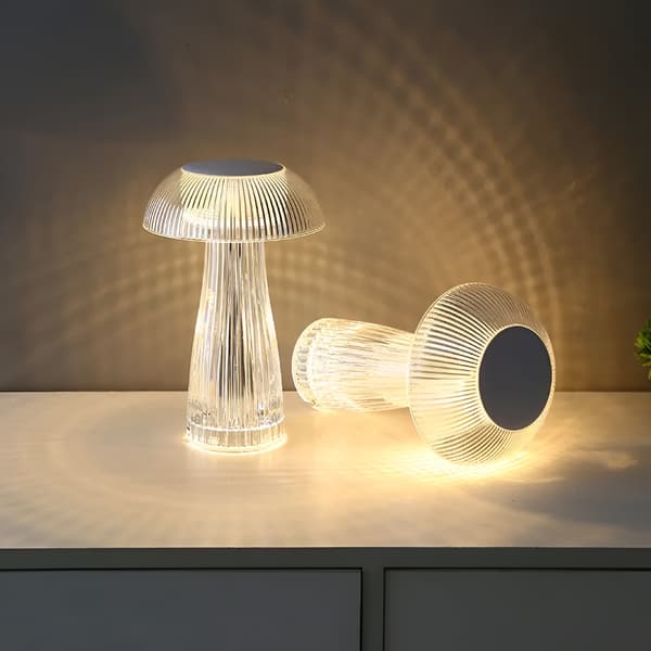 svampformad LED-bordslampa