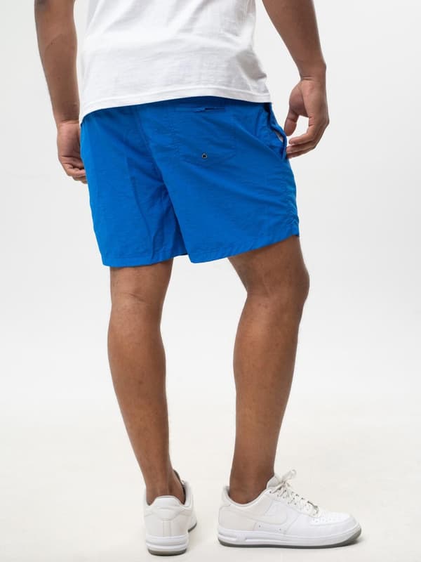 Jigga Wear Patch herrblå sportbadshorts M
