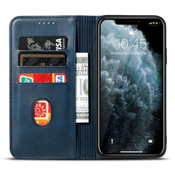 Marv Plånboksfodral för Galaxy A54 5G, Blå