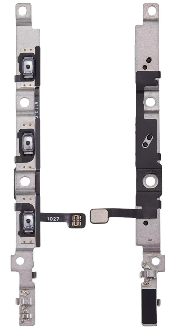 Volym- och funktionsknappsband för Apple iPhone 16 Pro Max