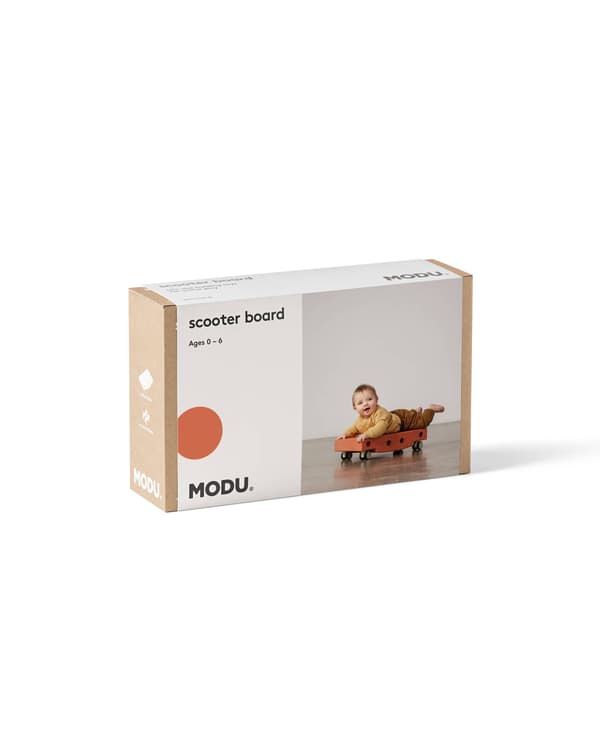 MODU - Sparkcykelbräda - orange/bränd orange