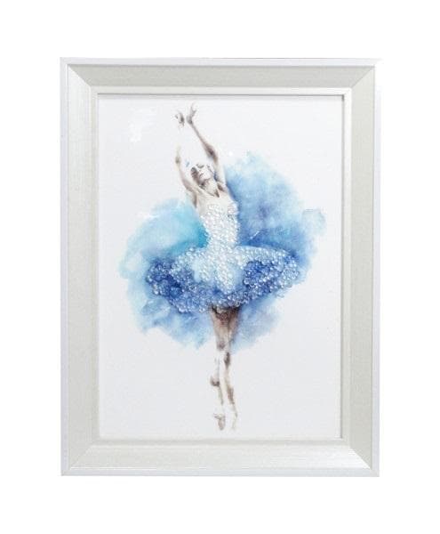 Ballerina-maalaus 24x34cm
