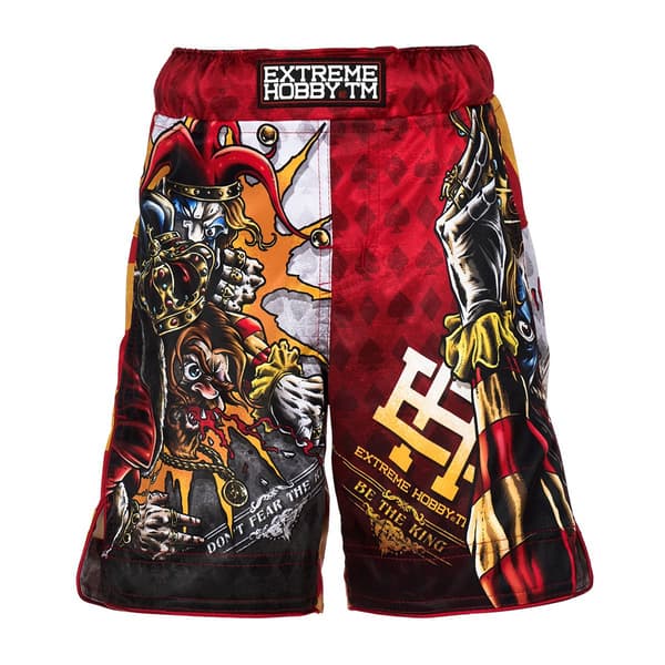Grappling shorts barn KILLER CARDS 2 164 RÖDA