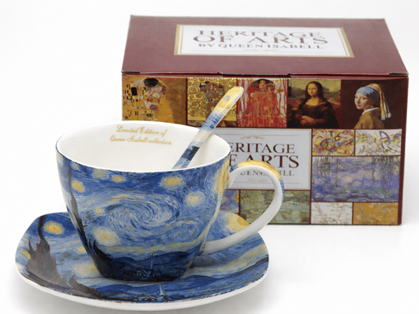 Drottning Isabell Van Gogh Stjärnnatt porslinsmugg 250 ml