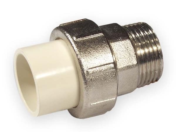 Plastik-metal skrueforbindelse KW/GZ PVC-C 3/4"