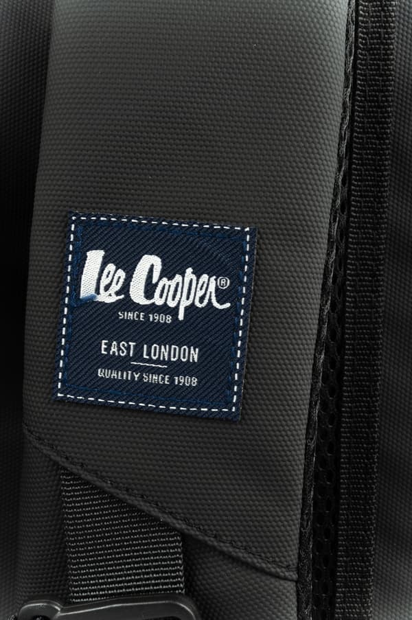 Lee Cooper Pu-læder sort [LCBP-25-022]
