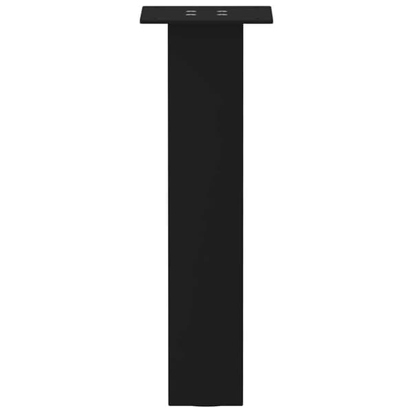 vidaXL sofabordben, 4 stk., sort, 30 cm, stål