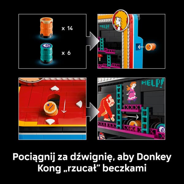 LEGO Super Mario Donkey Kong Arkadset 1367 bitar (72051)