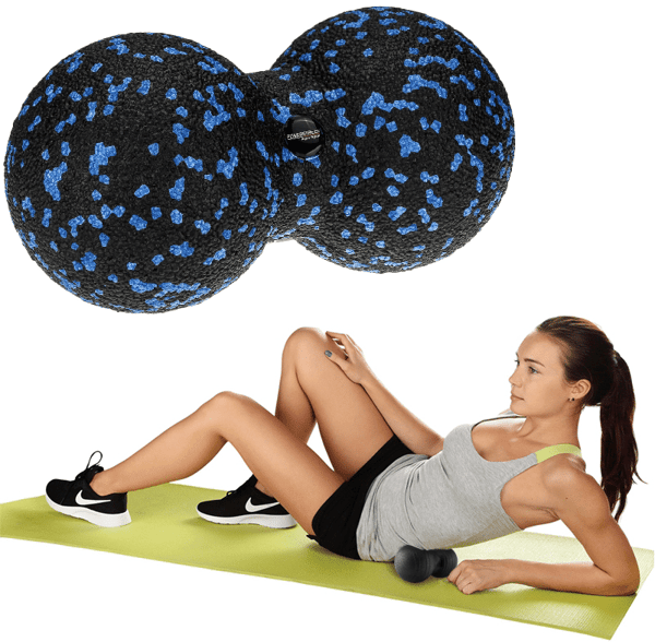 Aqua-Sport Powerstretch EPP duobollerulle sort-blå AS04139
