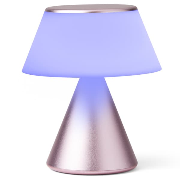 Lexon Luma M LED-lamppu, vaaleanpunainen