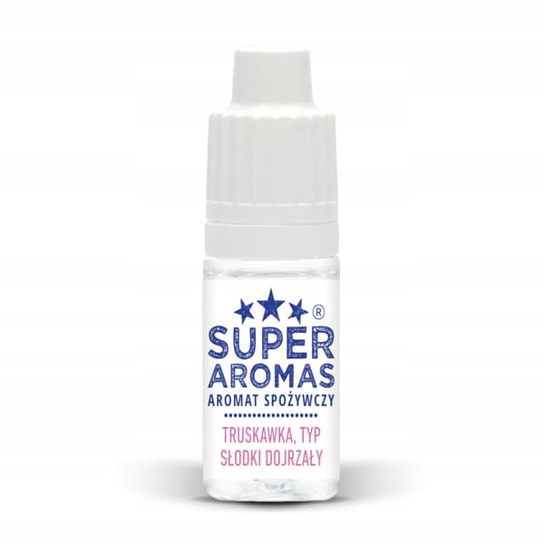 Superaromaer Jordbær Madsmag TYPE sød moden 10 ml