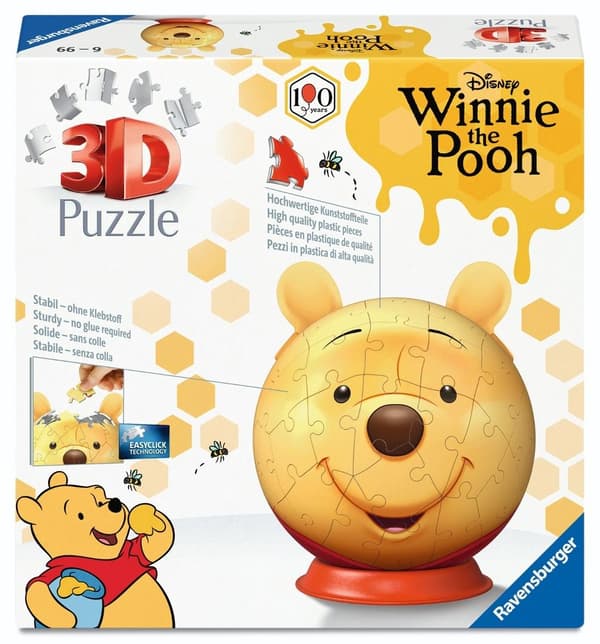 3D-palapeli Nalle Puh korvilla