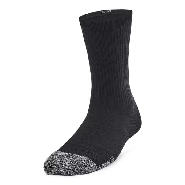 Under Armour Heatgear 3pk Crew Yth S Børnestrømper