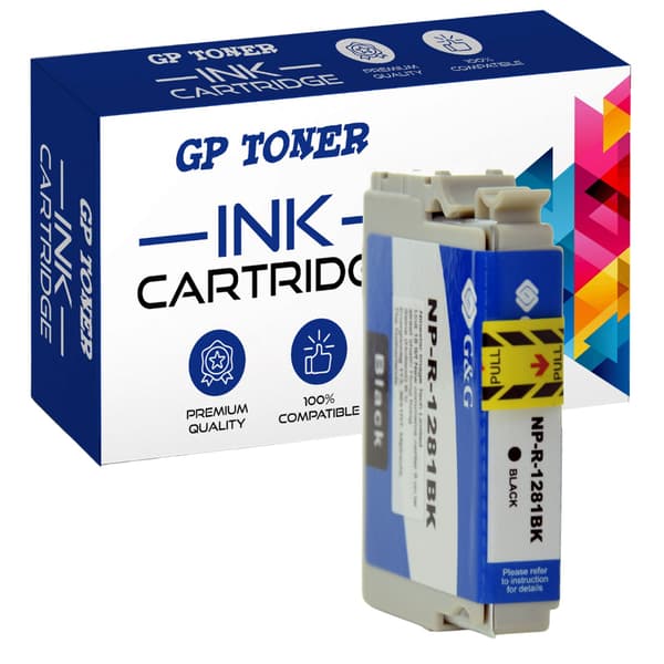 Blæk til Epson T1281 GP-E1281BK