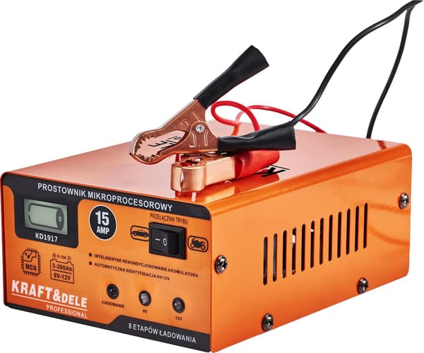 Mikroprocessorlikriktare 15A 6/12V KD1917