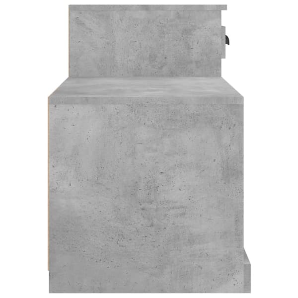 vidaXL Kenkäkaappi betoninharmaa 100x42x60 cm