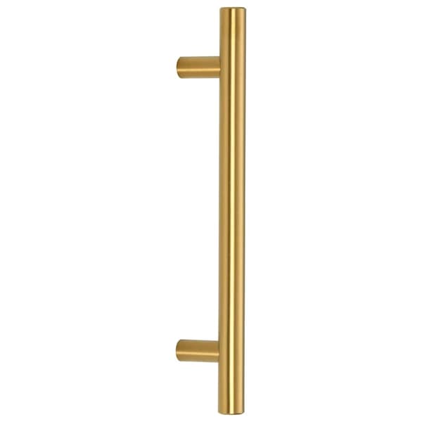 vidaXL skabsgreb, 10 stk., guld, 128 mm, rustfrit stål