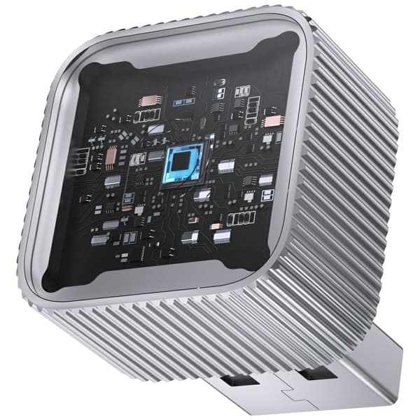 Ottocast CP88-T2 Mini Cube CarPlay Bluetooth-biladapter Silver