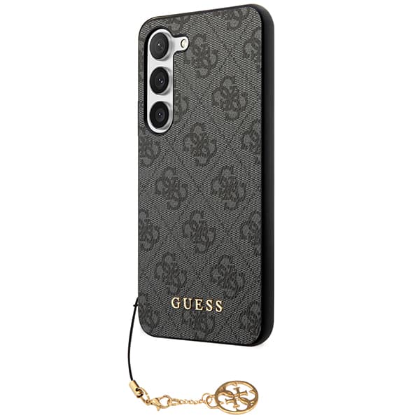 Guess 4G Charms Collection cover til Galaxy A35, sort