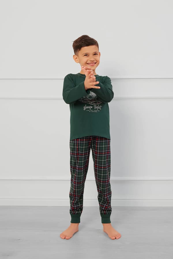 Fogo barnpyjamas långärmad, långbyxor 6 år