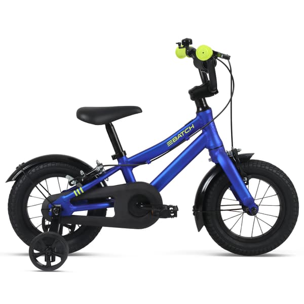 12" Batch aluminium blå børnecykel