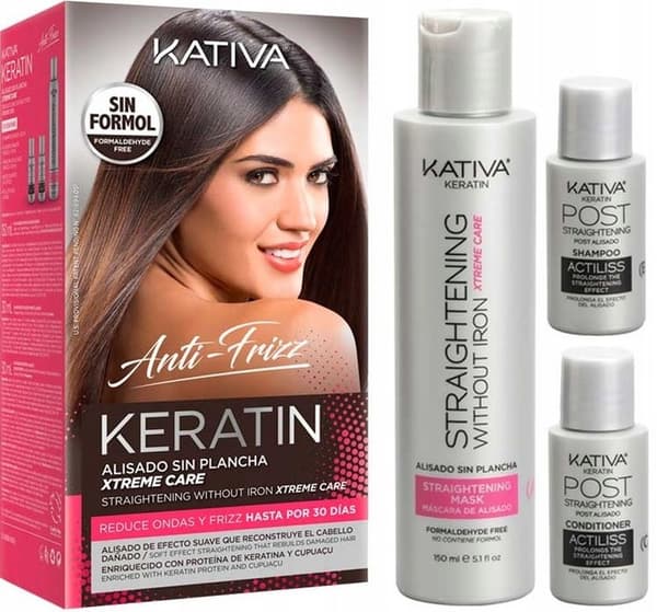 Kativa Keratin Xtreme Care Kit (rött kit)