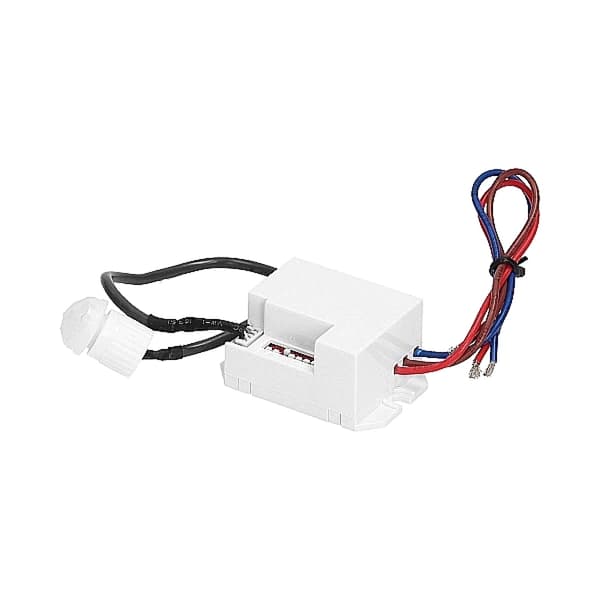Rörelsesensor med extern sensor för LED-ytanläggning 12-24V Vit