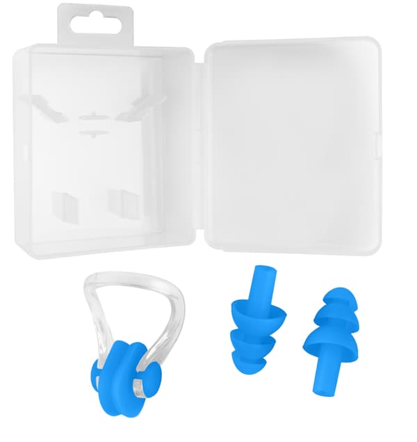 AQUA SPORT SET KLIPPROPPAR + ASK BLÅ AS1294