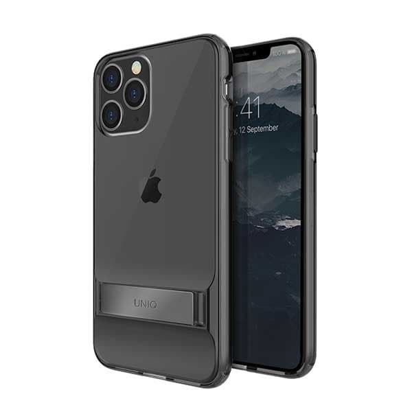 UNIQ Cabrio iPhone 11 -kotelo harmaa/savunharmaa