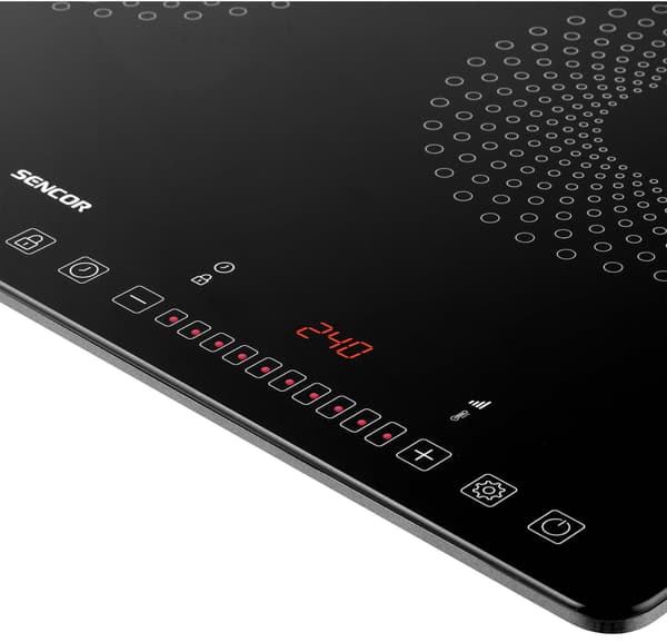Sencor SCP 4501BK elektrisk komfur til bordplade