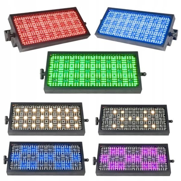 LIGHT4ME Venom Strobe Panel V2 Strobe LED-ljuseffekt för scen