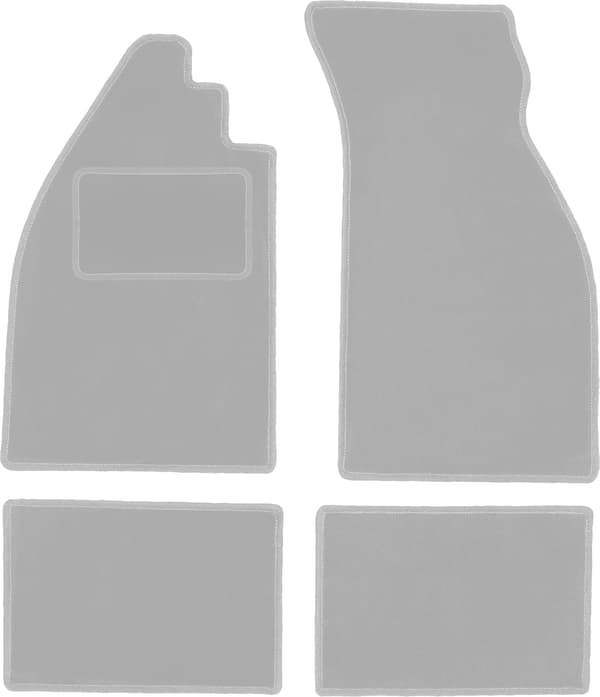 Grå bilmåtter til: Volkswagen Beetle 0 (1938-2003)