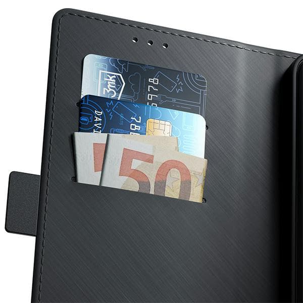 3MK Plånboksfodral för Redmi Note 13 4G, Svart