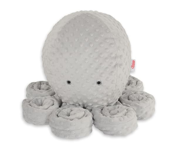 Suuri pehmolelu Octopus XXL - harmaa