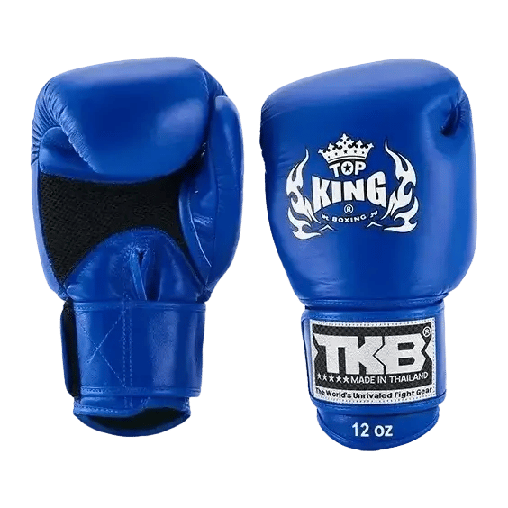 Top King Ultimate Air Muay Thai Boksehandsker Blå 12OZ