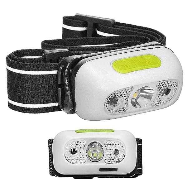 LED-strålkastare 5W 230lm Rörelsesensor Vit