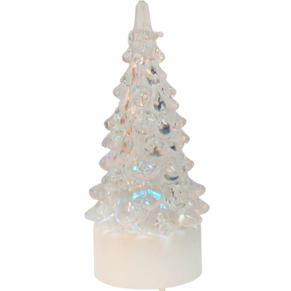 Juldekoration julgran LED 10 cm