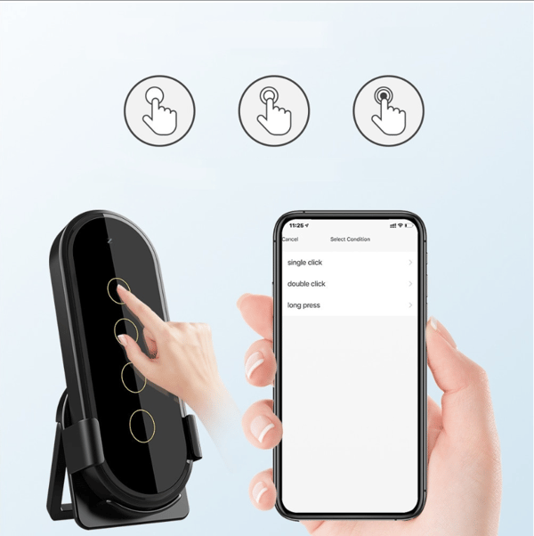 Zigbee TUYA/SmartLife White Scene-fjärrkontroll