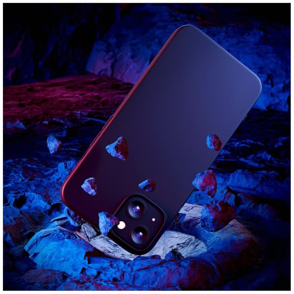 3MK Matt Case Pro för iPhone 13, svart