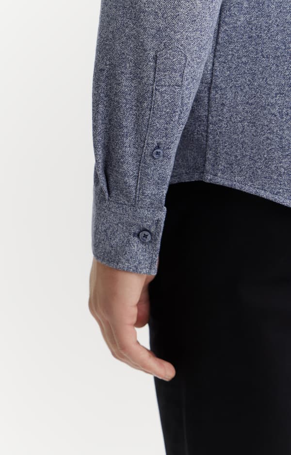 Strikskjorte i normal pasform XXL