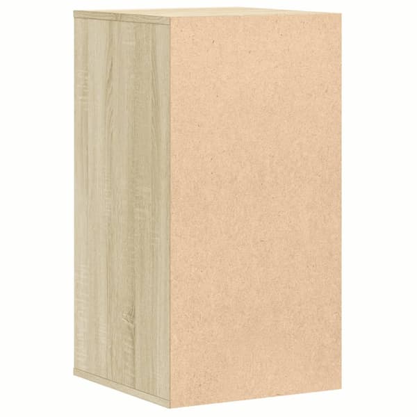 vidaXL kommode, Sonoma eg, 40x41x76 cm, træbaseret materiale