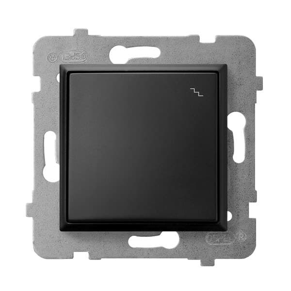 Trappbrytare, mattsvart aria ŁP-3U/M/33