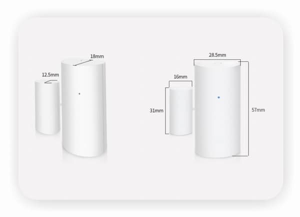 WiFi TUYA SmartLife NY mini dørvindue åbningssensor