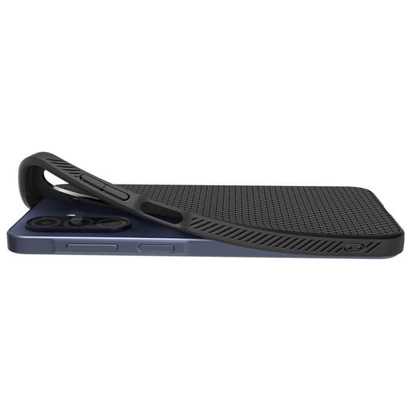 Spigen Liquid Air-cover til Samsung Galaxy A26 5G, sort