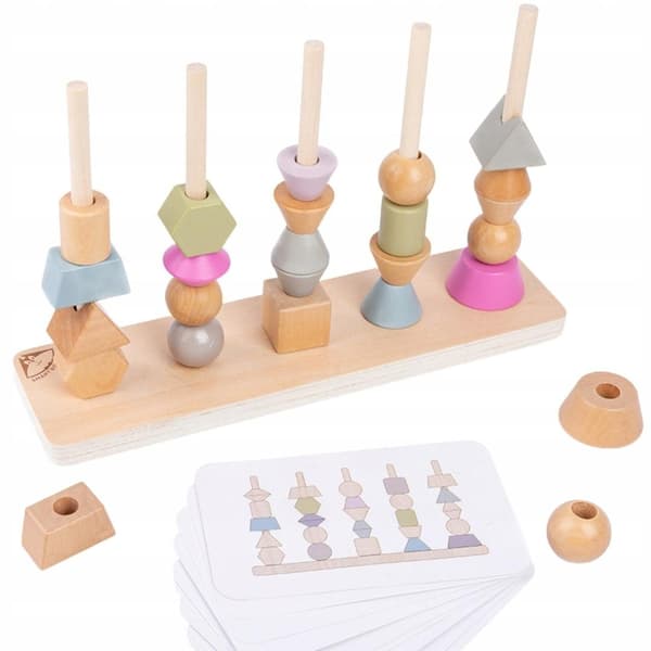 Montessori-puinen palapeli
