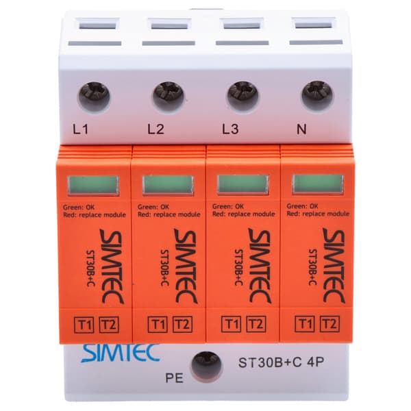 Simtec (B+C) ST30B+C4P varistoriylijännitesuoja