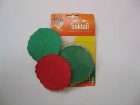 Paperilautasliinat Rosette Väri 20 kpl